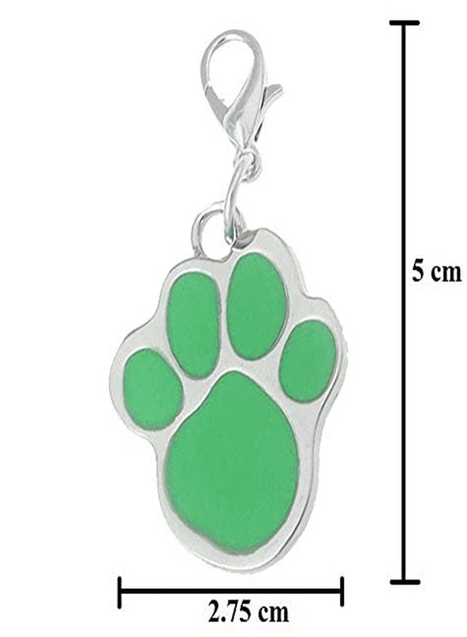 سايج سكوير قلادة على شكل مخلب مربع من سيج، تُستخدم كطوق أو قلادة للكلاب/الجراء/القطط الصغيرة/القطط (أخضر) - Image 2